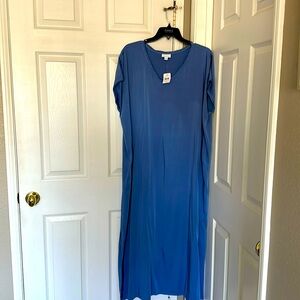 I.Jill dress, new with the tag, blue, size L